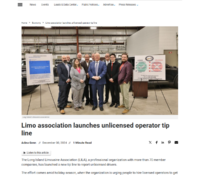 Long Island Business News – Limo association launches unlicensed operator tip line